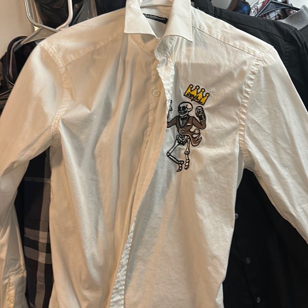 Used twice D&G shirt  my loss